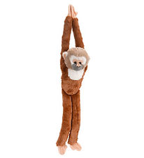 Wild Republic Soft Toy - Hanging Monkey - 18x55 - Squirrel monke Wild Republic Soft Toy - Hanging Monkey - 18x55 - Squirrel monke