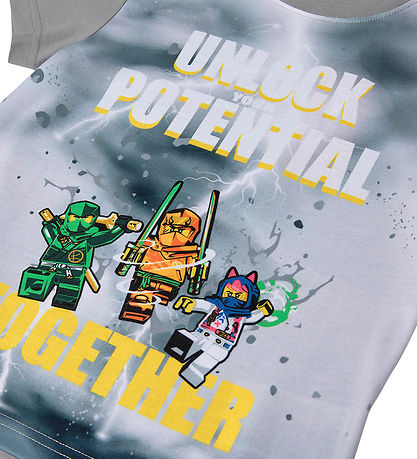 LEGO® Ninjago T-shirt - LWTano - Light Grey LEGO® Ninjago T-shirt - LWTano - Light Grey