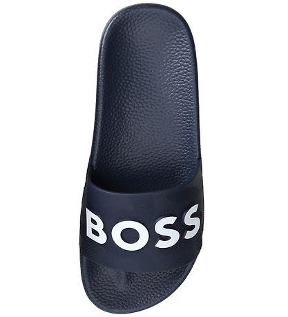 BOSS Flip Flops - Navy w. White