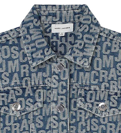 Little Marc Jacobs Denim Jacket - Denim Blue w. Print