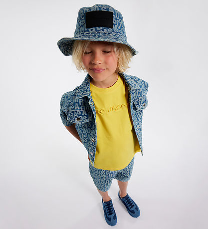 Little Marc Jacobs Denim Jacket - Denim Blue w. Print