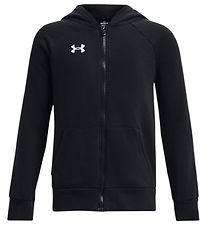 Under Armour Cardigan - Rival Fleece FZ - Black Under Armour Cardigan - Rival Fleece FZ - Black