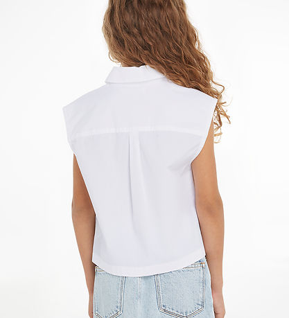 Calvin Klein Shirt - Monogram Off - Bright White Calvin Klein Shirt - Monogram Off - Bright White