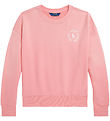 Polo Ralph Lauren Sweatshirt - Ribbon Pink w. White