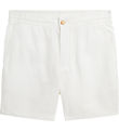 Polo Ralph Lauren 반바지 - 린넨 - 데크워시 화이트