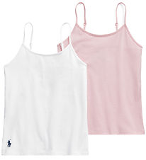 Polo Ralph Lauren Unterhemden - 2er-Pack - Karamell Pink/Weiß