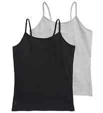 Polo Ralph Lauren Undershirt - 2-Pack - Black/Grey Melange