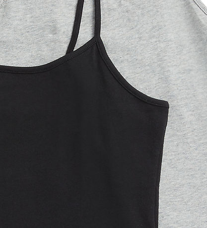 Polo Ralph Lauren Undershirt - 2-Pack - Black/Grey Melange