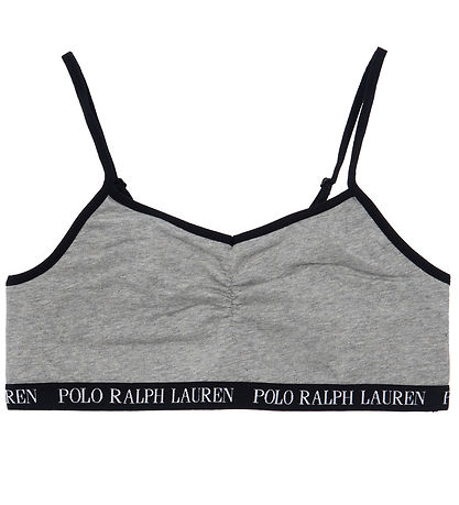 Polo Ralph Lauren Tops - 2-pack - Zwart/Grijs Gevlekt Polo Ralph Lauren Tops - 2-pack - Zwart/Grijs Gevlekt