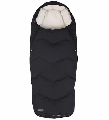 Voksi Footmuff - Urban - 88/115 cm - Black/Cream