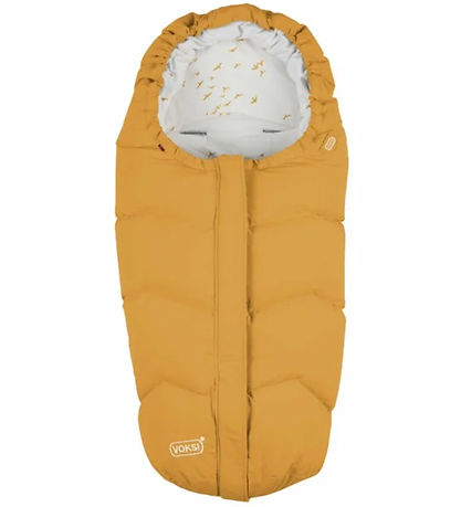 Voksi Footmuff - Move - 85 cm - Golden Yellow/Flying Voksi Footmuff - Move - 85 cm - Golden Yellow/Flying