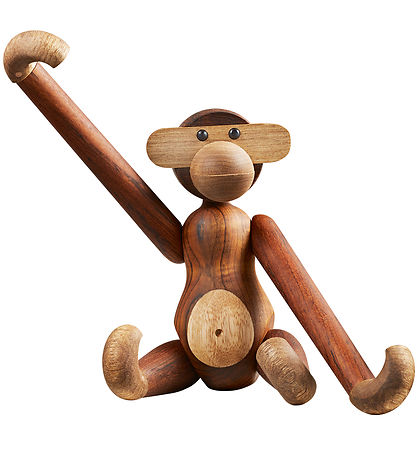 Kay Bojesen Wooden figure - Monkey - Medium - Teak/Limba Kay Bojesen Wooden figure - Monkey - Medium - Teak/Limba