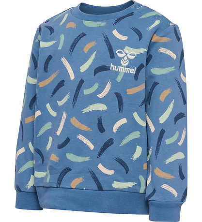 Hummel Sweatshirt - hmlGustav - Coronet Blue Hummel Sweatshirt - hmlGustav - Coronet Blue