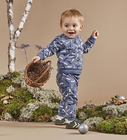 Hummel Sweatshirt - hmlGustav - Coronet Blue Hummel Sweatshirt - hmlGustav - Coronet Blue
