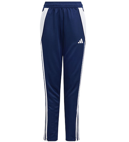 adidas Performance Träningsbyxor - Tiro 24 - Marinblå/Vit