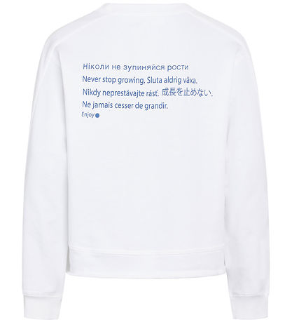 Grunt Sweatshirt - Hellin - White