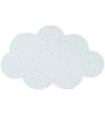 Done by Deer Placemat - Silicone - Sky - Confetti Blue Done by Deer Placemat - Silicone - Sky - Confetti Blue