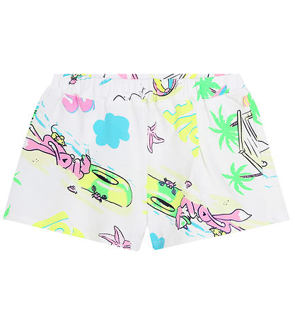 Billieblush Shorts - Vit m. Surftryck