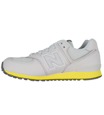 Chaussures New Balance - 574 - Grey Matière/Lemon Zeste Chaussures New Balance - 574 - Grey Matière/Lemon Zeste