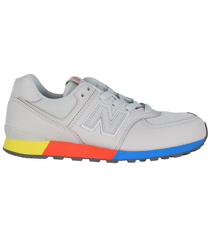 Chaussures New Balance - 574 - Grey Matière/Lemon Zeste Chaussures New Balance - 574 - Grey Matière/Lemon Zeste