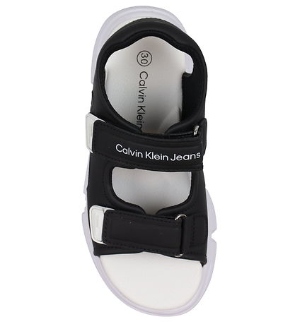 Sandales Calvin Klein - Velcro - Noir
