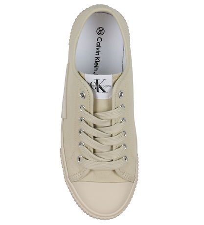Calvin Klein Shoe - Low Cut Lace-Up - Beige