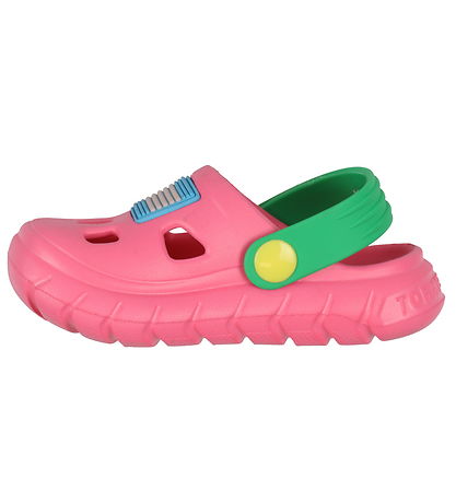 Tommy Hilfiger Sandals - Comfy - Fuxia/Green
