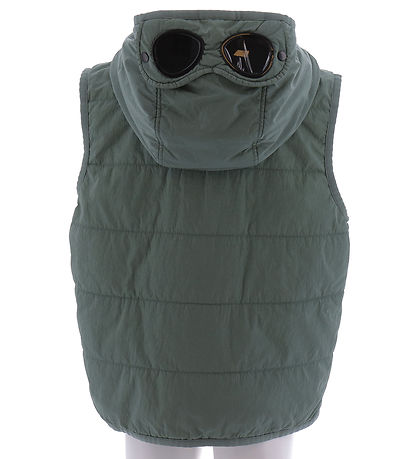 C.P. Company Puffer Vest - Green Bay w. Sunglasses