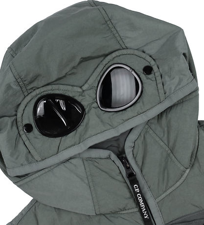 C.P. Company Puffer Vest - Green Bay w. Sunglasses
