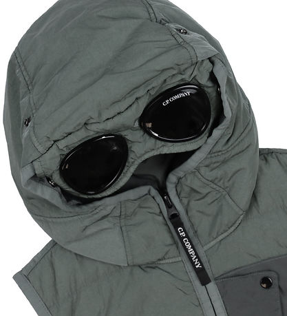 C.P. Company Puffer Vest - Green Bay w. Sunglasses