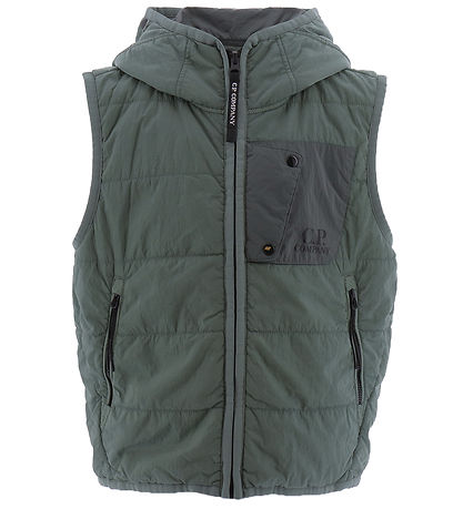 C.P. Company Puffer Vest - Green Bay w. Sunglasses