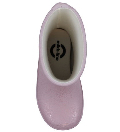 Mikk-Line Rubber Boots - Wellies - Glitter - Nirvana