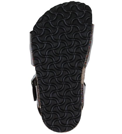 Birkenstock Sandals - Rio Plain - Cosmic Sparkle Black Multi