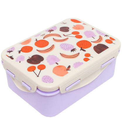 Petit Monkey Brotdose - Fruits - Flieder