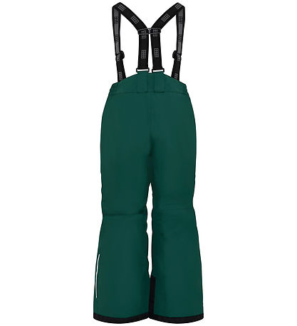 LEGO® Wear Ski Pants w. Suspenders - LWPowai 708 - Dark Green