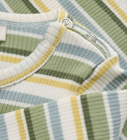 Minymo Samfella L/æ - Rib - Reseda