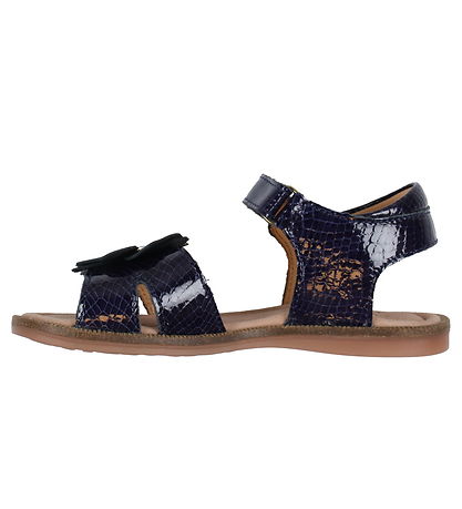 Bisgaard Sandalar - Barbara - Blue Croco