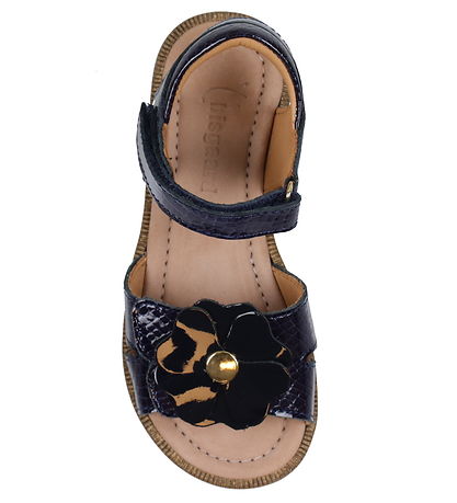 Bisgaard Sandalar - Barbara - Blue Croco