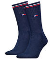 Tommy Hilfiger Socks - Flag - 2-Pack - Dark Navy Tommy Hilfiger Socks - Flag - 2-Pack - Dark Navy