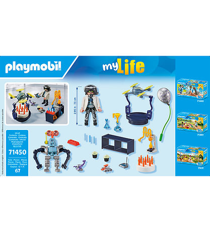 My Life Playmobil - Scientifiques avec des robots - 71450 - 67 P My Life Playmobil - Scientifiques avec des robots - 71450 - 67 P