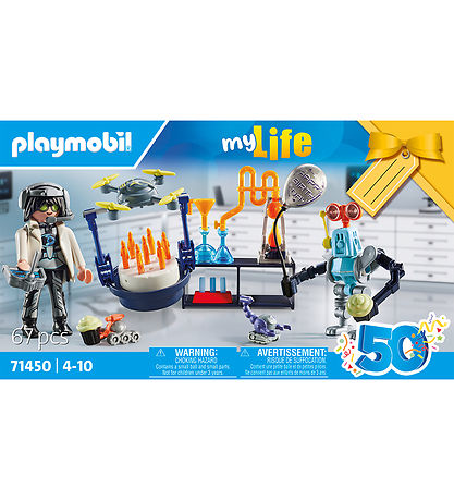 My Life Playmobil - Scientifiques avec des robots - 71450 - 67 P My Life Playmobil - Scientifiques avec des robots - 71450 - 67 P