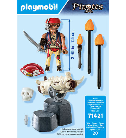 Playmobil Pirates - Gunners - 71421 - 20 Parts