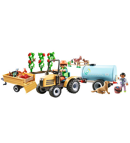 Playmobil Country - Tractor with Trailer and... - 71442 - 117 Pa