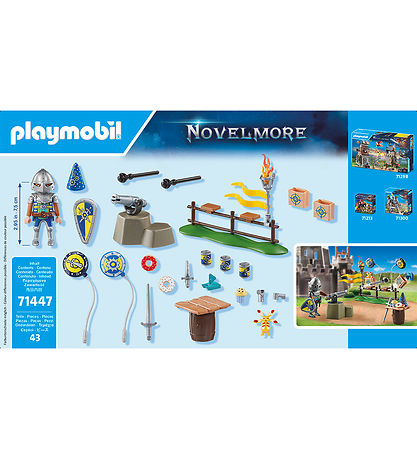 Playmobil Novelmore - Ridders bursdag - 71447 - 43 Deler