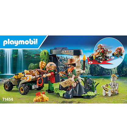 Playmobil - Treasure Hunt I The Jungle - 71454 - 72 Parts