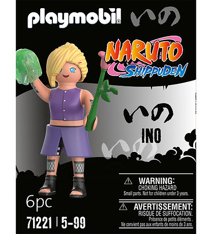 Playmobil Naruto - Ino - 71221 - 6 Partar