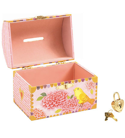 Djeco Money Box - 10x12 cm - Birds