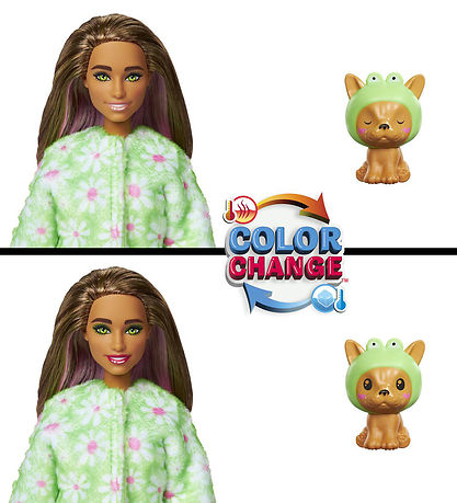 Barbie Doll - Cutie Reveal - Dog in Frog