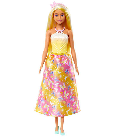 Barbie Doll - 30 cm - Core Royals - Yellow Barbie Doll - 30 cm - Core Royals - Yellow