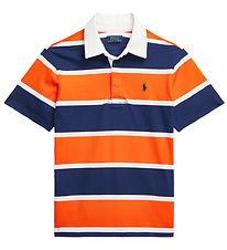 Polo Ralph Lauren Polo - Navy/Orange Striped Polo Ralph Lauren Polo - Navy/Orange Striped